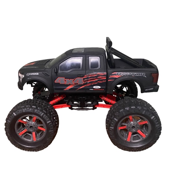 New Bright Ford F-150 Raptor RC Truck Black Crawler No Remote Untested 1:10 - Picture 3 of 6